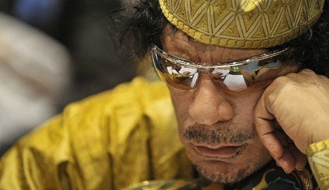 Qaddafi accuses Sarkozy of being ‘war criminal’