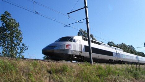 President hops aboard new high-speed train