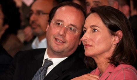 Former partner Royal backs Hollande