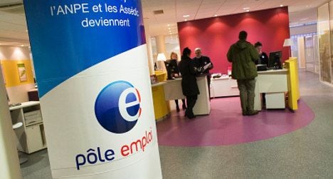 French job centre staff go on strike