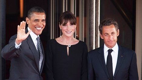 Obama congratulates Sarkozy on birth of daughter