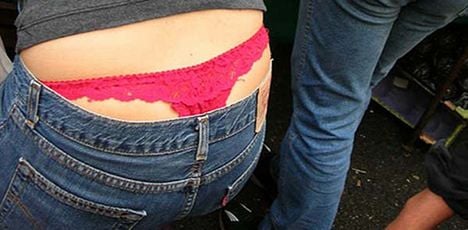 Frenchwomen ditch G-string for comfy pants