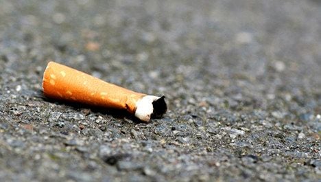 Smokers face fines for discarded butts
