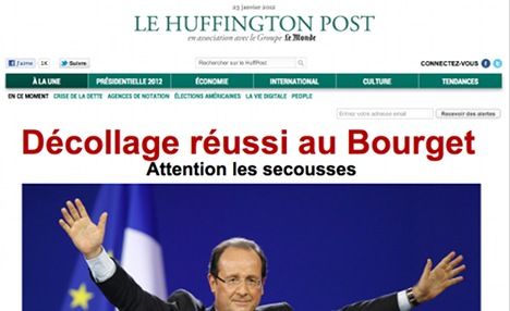 French Huffington Post goes online