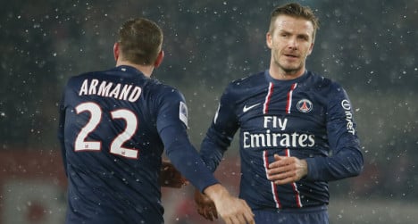 Beckham and PSG set for Champions League clash