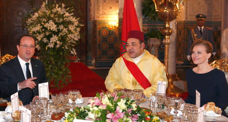 Hollande in Morocco to strengthen ties