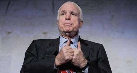 McCain: 'Vive la France!' for blocking Iran deal