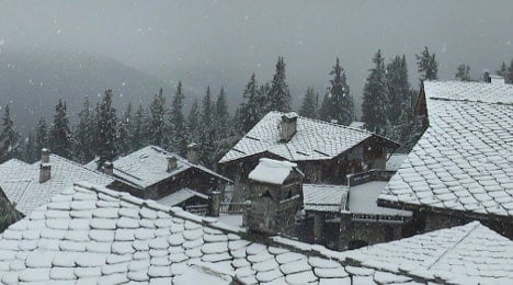 IN IMAGES: Winter is coming to French Alps