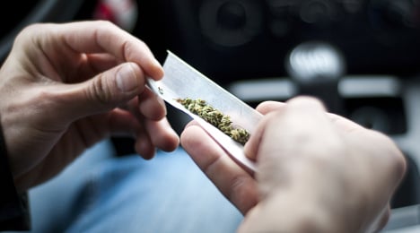 Baby in French town swallows dad’s cannabis