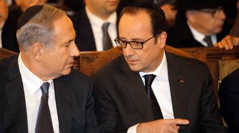 Netanyahu ‘ignored French plea to stay away’