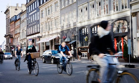 Biking on Gothersgade. Photo: Ty Stange/Copenhagen Media Center