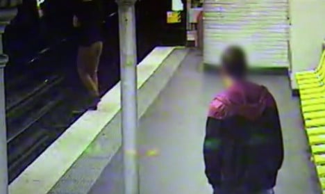 WATCH: Paris Metro thief saves victim from tracks