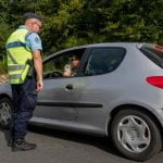 Frenchwoman 'strips for police' after car accident