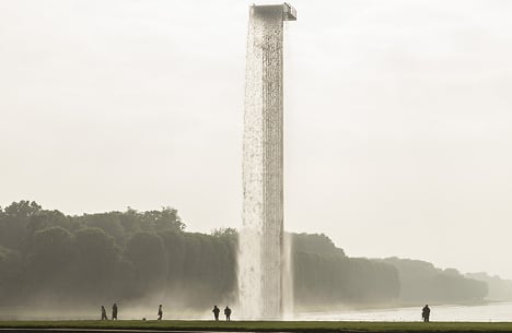 Palace of Versailles gets giant waterfall to ‘hold up the sky’