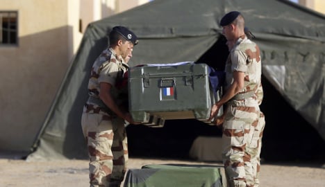 France confirms troops in Libya after three die in combat