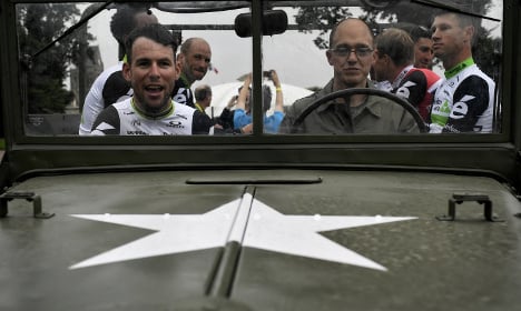 Cavendish remembers D-Day dead after Tour de France win