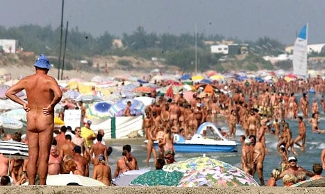 French Nudist Contest