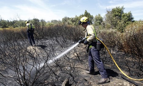 Severe fire risk in southern France as sun returns