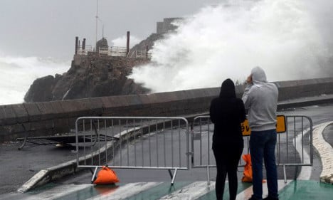 Southern France on alert as rough sea storms continue