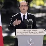 Hollande invokes unity at ceremony for Nice attack