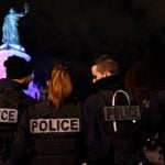 Disgruntled French police stage protests for third night