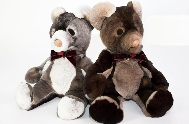 Teddy bears with real animal fur cause outrage in France