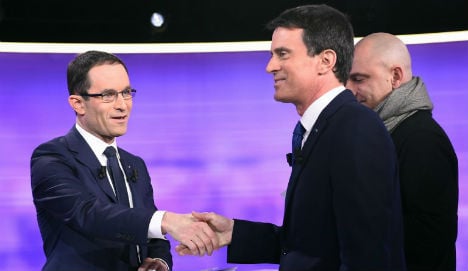 French socialist primary: 'utopian' Hamon or 'fighter' Valls?