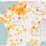 Interactive map: Where in France the petrol stations are running dry