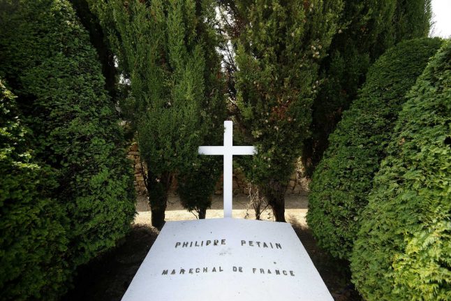 French Nazi collaborator Petain's tomb vandalised