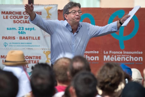 Melenchon: the leftist aiming for 'pharaoh' Macron