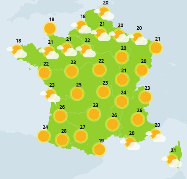 Temperatures to hit scorching 29C in France this weekend The Local