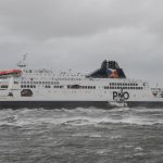 Ferry runs aground at France's Calais port