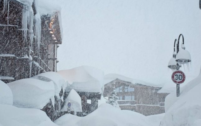 IN PICTURES: French Alps hit by ‘once-in-a-generation’ snow storms