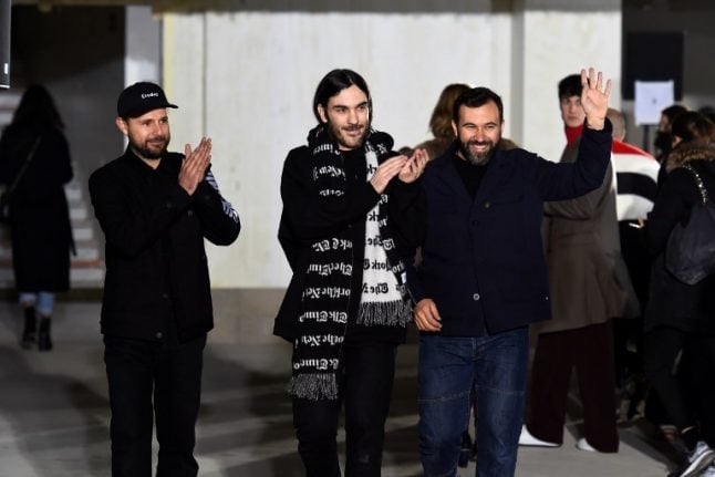 French fashion label rallies to support press freedom from Trump