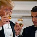 Macron says 'things moving forward' after G7 trade spat