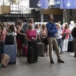 Key Paris train station powers back up after days of rail chaos