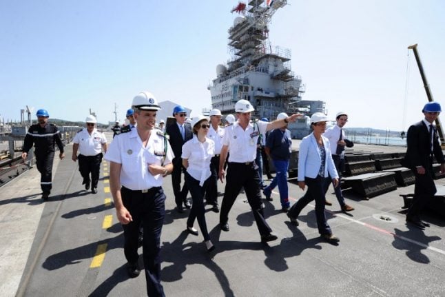 France to send aircraft carrier to Indian Ocean next year