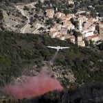 Fierce winds fan forest fires in Corsica