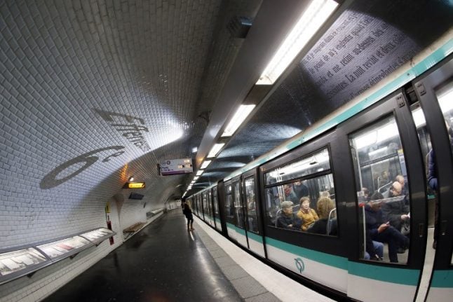 Passenger critically injured in ‘acid attack’ on Paris Metro