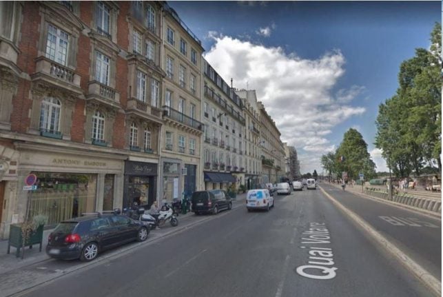 Paris tourist bus driver 'ran over motorist after row about minor crash'