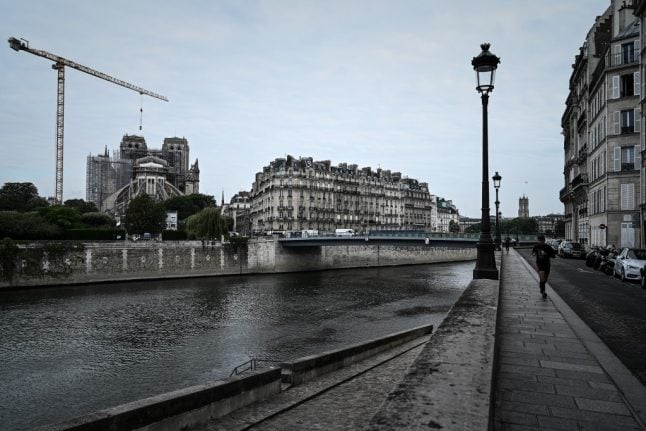 IN PICTURES: Work starts on Notre-Dame to remove fire-damaged scaffolding