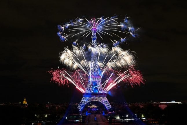 VIDEO: Watch France's spectacular Bastille Day fireworks