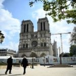 Paris' Notre-Dame square closed due to health fears over lead levels