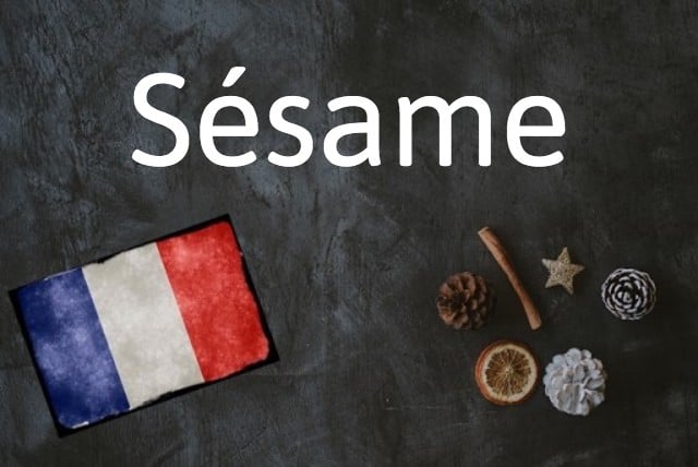 French word of the day: Sésame
