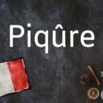 Word of the day: Piqûre