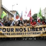 Tens of thousands march against far-right in France