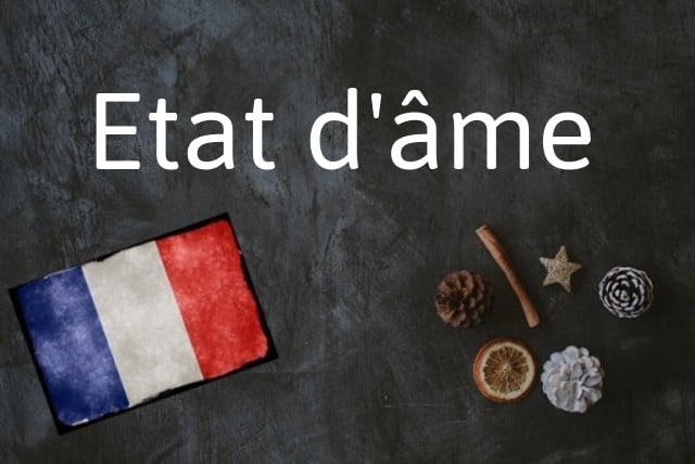 French phrase of the day: Etat d’âme