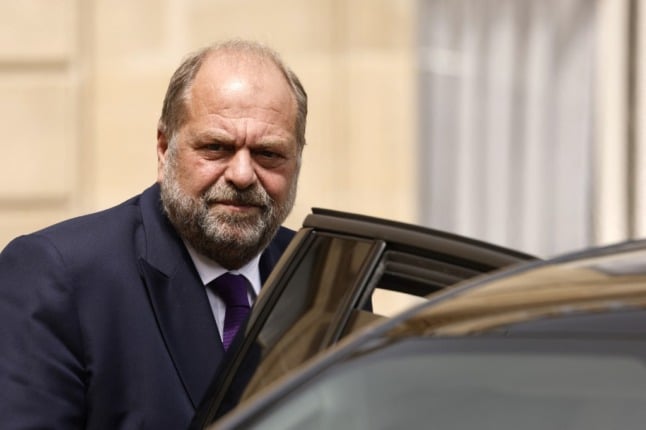 French justice minister charged over conflict of interest