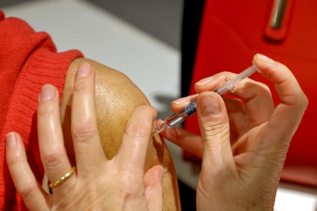 How to get the flu vaccine in France