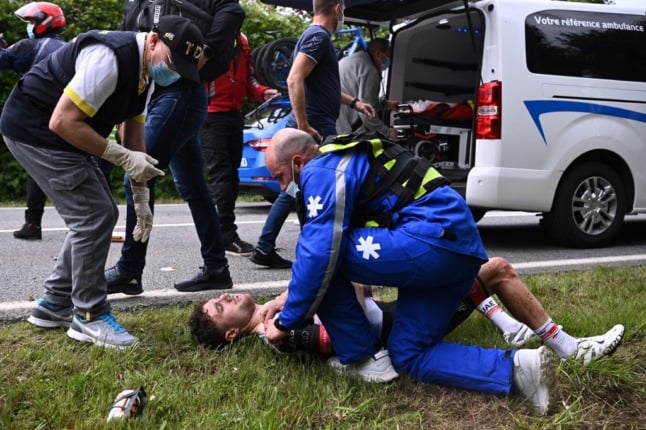 Tour de France spectator on trial for causing crash